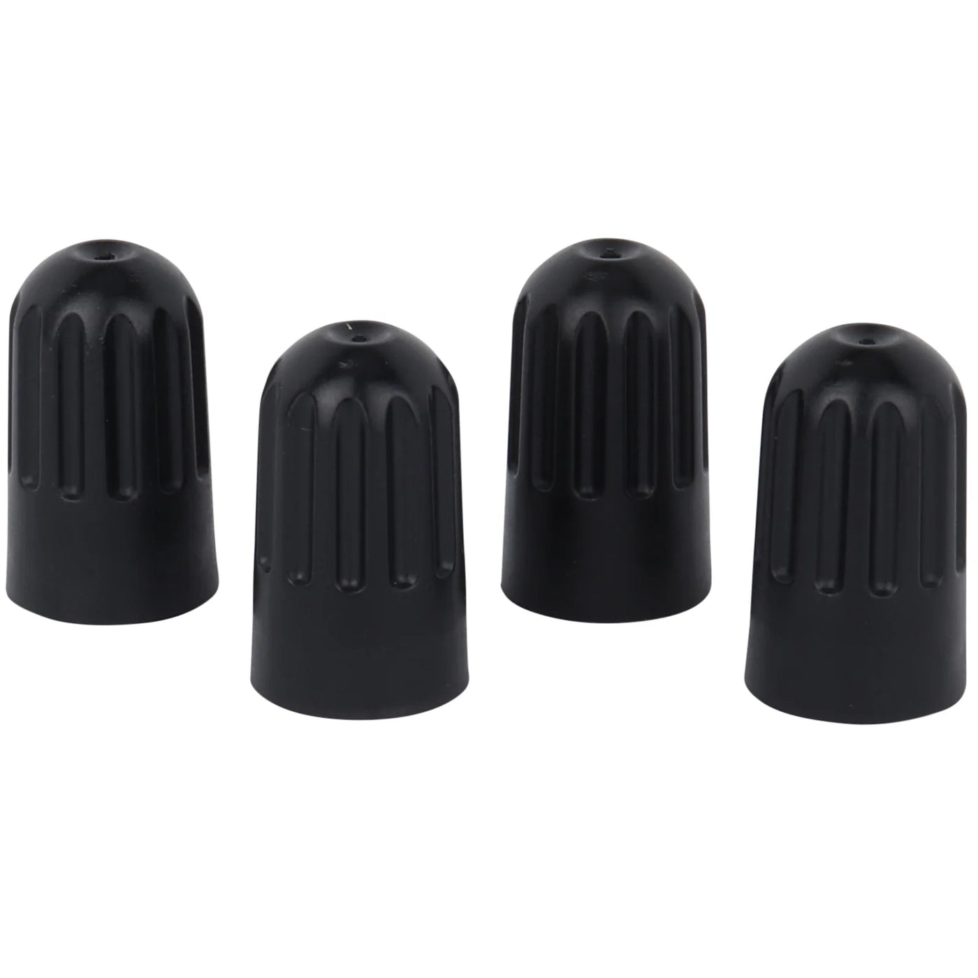 #17-492L Valve Cap - Long Skirted Black Plastic with Seal for 17-20008 100 Pack