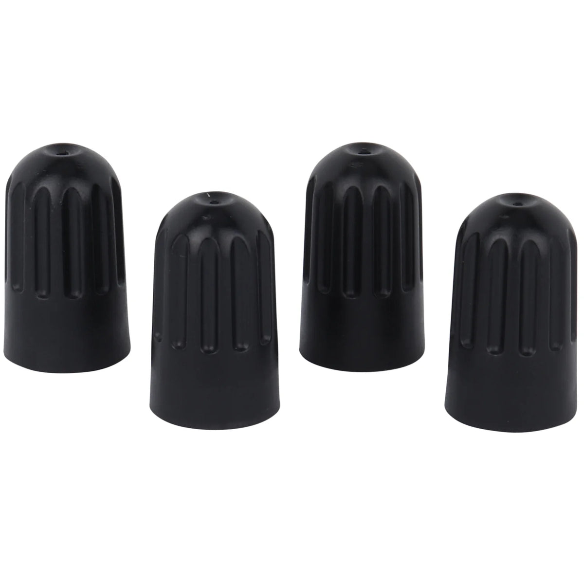 #17-492L Valve Cap - Long Skirted Black Plastic with Seal for 17-20008 100 Pack