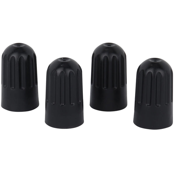 #17-492L Valve Cap - Long Skirted Black Plastic with Seal for 17-20008 100 Pack