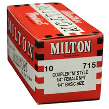 Load image into Gallery viewer, #715 Female 1-4 Coupler Plug (M) 10-Bag
