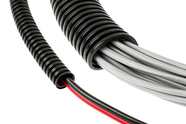 1/4" - 1" Split Wire Loom 25' Long