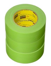 #26340 3M Masking Tape 2" x 60yds Green 3 Pack Sleeve