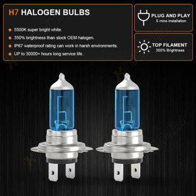 #H7 Halogen Drive Lite 55w 12v Pack of 10