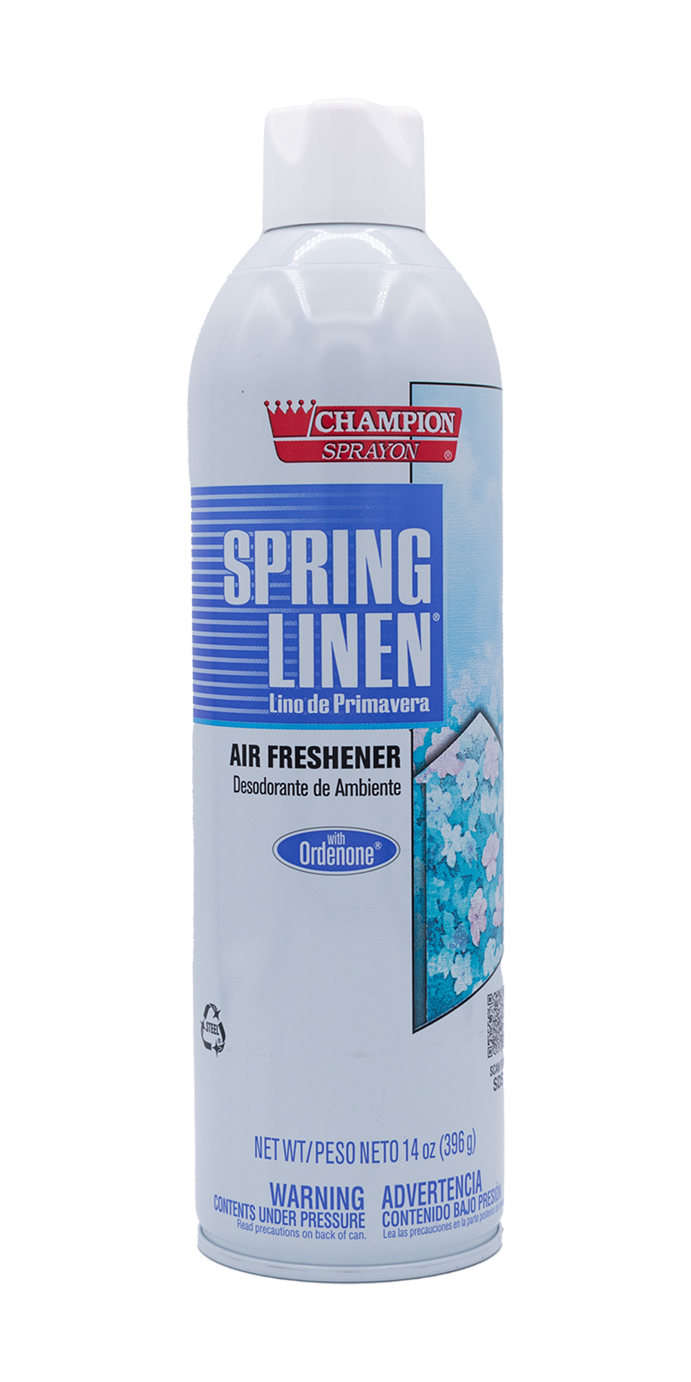 #438-5176 Chase Products Aerosol Air Freshener -  Fresh Linen - 15oz Cans - 12/ Case