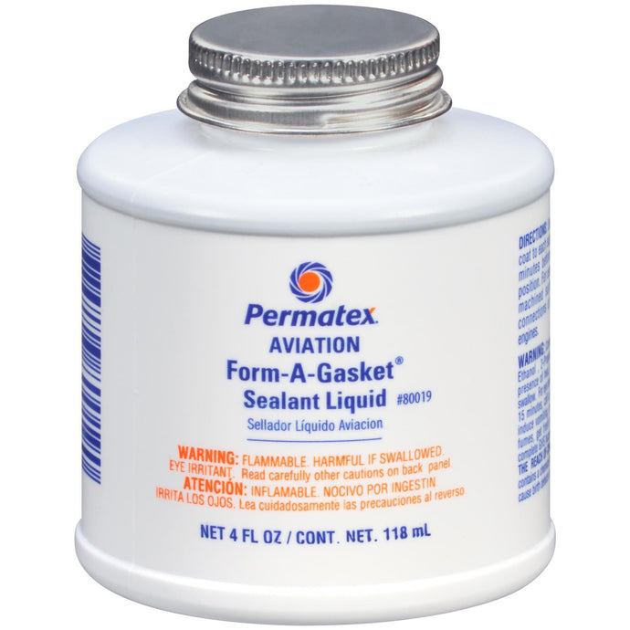 #3H Permatex Aviation Form-A-Gasket No. 3 Liquid Sealant 4 FL. Oz.