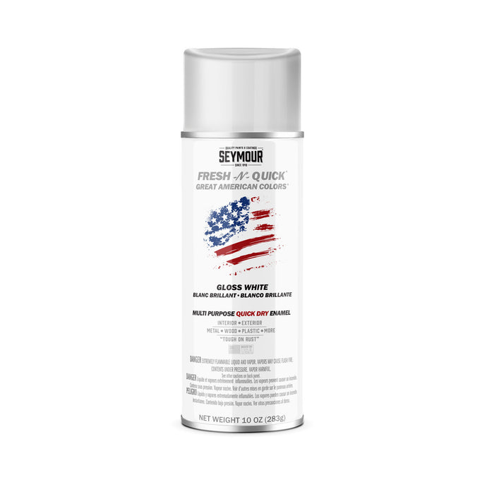 #11-2 Seymour Great American Gloss White Enamel 10oz