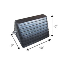 Load image into Gallery viewer, #WC9 Extreme Duty Rubber Wheel Chocks - Pair - DencoDistributing
