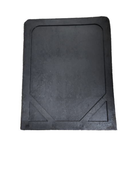 Denco 1/2" Super Heavy Duty Spiked Semi-Truck Mud Flaps - 24" x 30" - 1 Pair - Rubber
