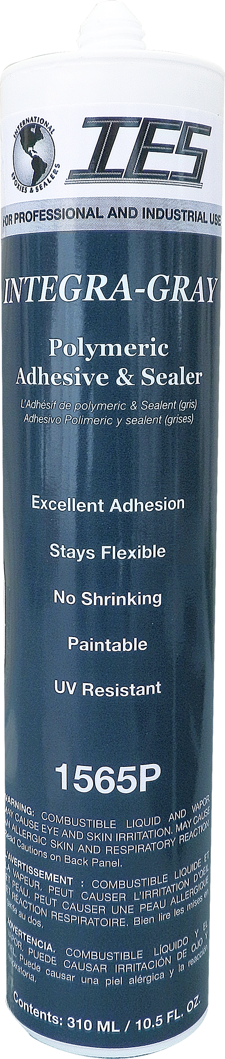 #1565P IES Integra-Gray Polymeric Sealer 10.1 FL OZ. 2 Pack