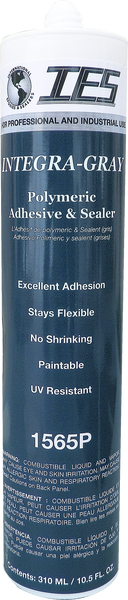 #1565P IES Integra-Gray Polymeric Sealer 10.1 FL OZ. 2 Pack