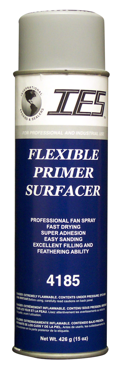 #4185 IES Flexible Primer Surfacer Grey 20 OZ. Aerosol 2 Pack