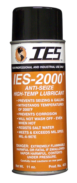 #4570 IES 2000 Degree Anti Seize 16 OZ. 3 Pack