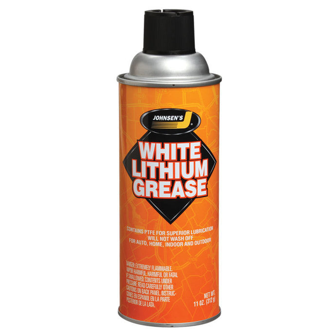#4604 Johnsens White Lithium Grease Spray 11OZ