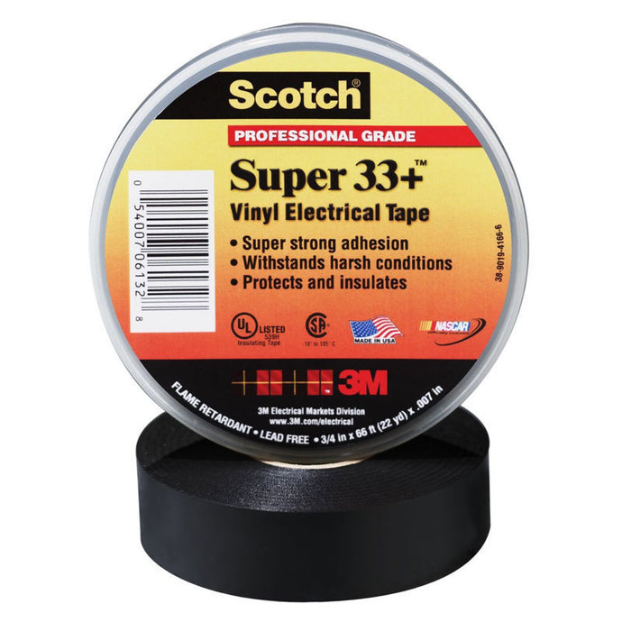 #06132 3M Super 33 Vinyl Plastic Electrical Tape 5 / Pack