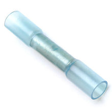 Load image into Gallery viewer, #20172 Heat Shrink 16-14 Blue Butt Connector 100 Pack

