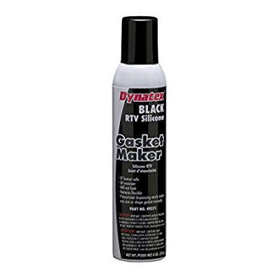 #49271 Dynatex Black Silicone Gasket 8oz Pressure Can