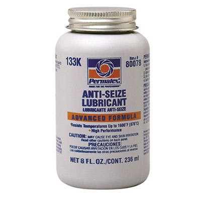 #133K Permatex Anti Seize Brush 8oz 12 / Case