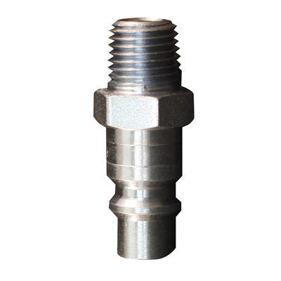 #1839 Male 1/4 Coupler Plug (H) 10 Pack