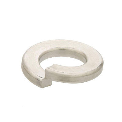 USS Split Lock Washer Zinc - 1-4" through 1-2" - 100 pack - DencoDistributing