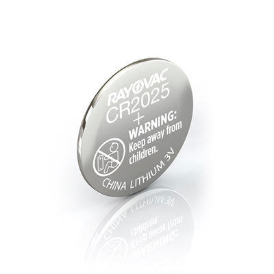 #CR2025 Lithium Coin Cell Battery Rayovac 10 Pack