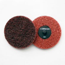 Load image into Gallery viewer, #7486TB Denco Recon Disc 3" Roloc Medium Maroon 25 Pack
