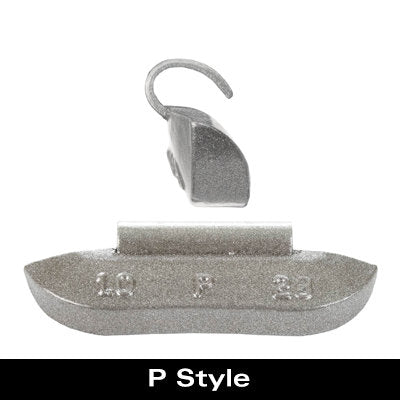 P-Series Lead Wheel Weight Regular 0.25 - 3.00 OZ