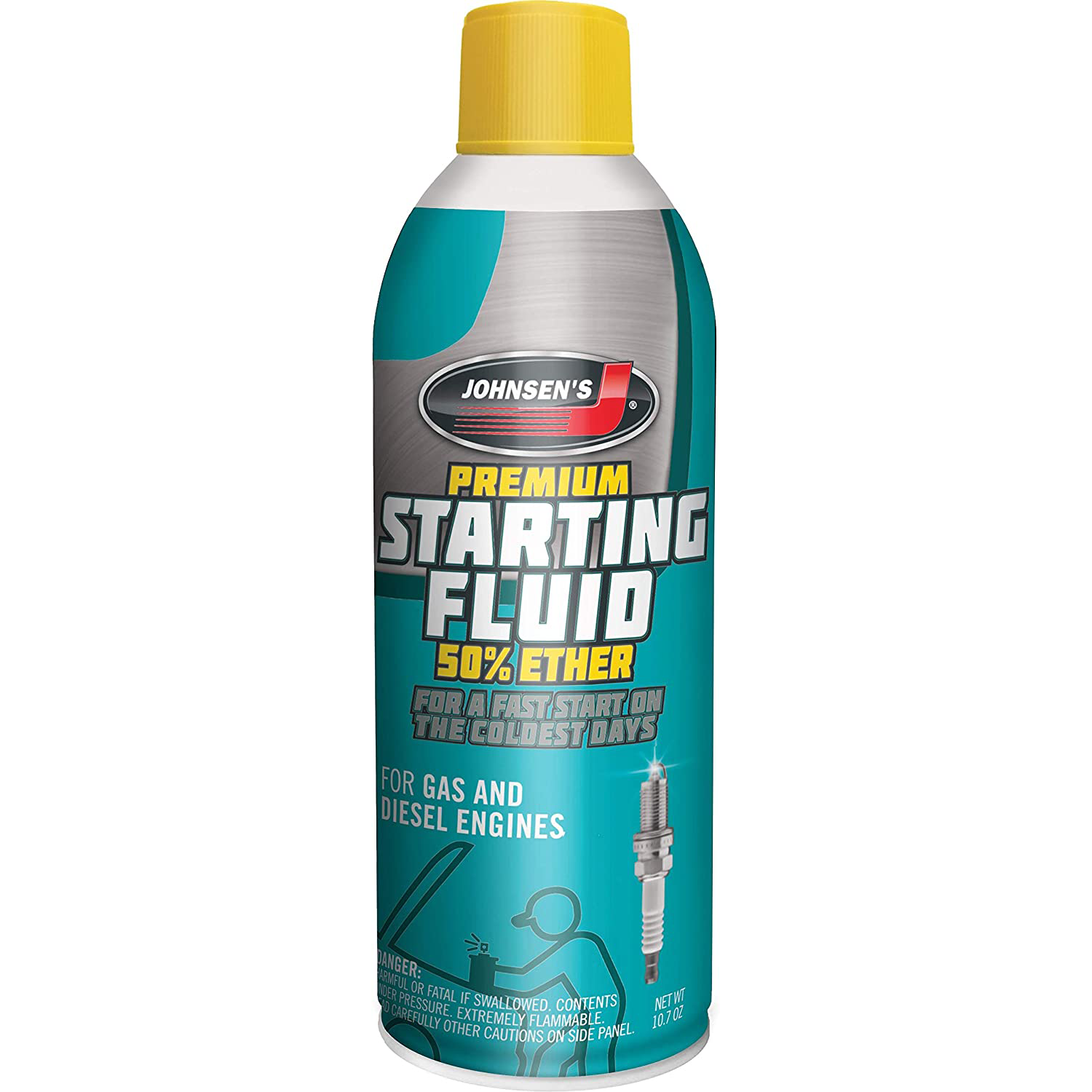 6752 Johnsen's Starting Fluid 50% Ether 10.7oz – Denco Distributing