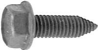 #AV12324 Hex Washer Head Body Shop Bolt M6-1.0 x 20mm Black Polyseal 50 Pack