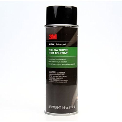#08090 3M Super Yellow Trim Adhesive, 19oz