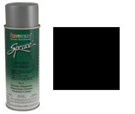 #98-42 Seymour Spruce Engine Enamel Universal GM Black 12FL OZ - DencoDistributing