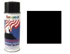 #11-24 Seymour Great American Semi-Gloss Black Spray Enamel 10oz