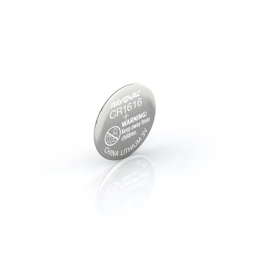 #CR1616 Lithium Coin Cell Battery Rayovac 10 Pack