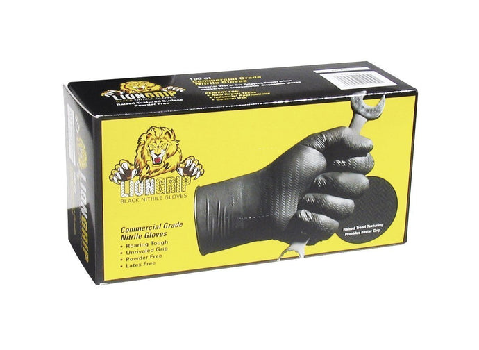 Eppco - Lion Grip - 7 Mil - Tread Texture - Black - Case of 1000