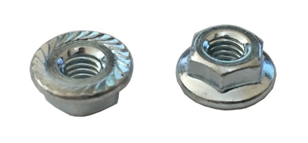 JIS Hex Flange Nuts M6 - M12 Assorted Pack Sizes - DencoDistributing