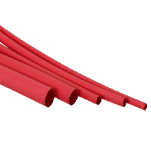 Load image into Gallery viewer, Red Heat Shrink Tubing 4 Foot Length
