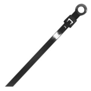 #7E Cable Tie 7" with Mounting Hole Eyelet 100 Pack
