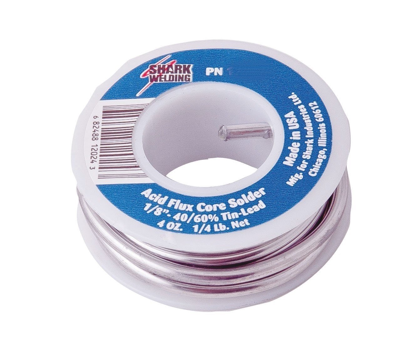 #12025 Acid Flux Core Solder 0.125-Inch