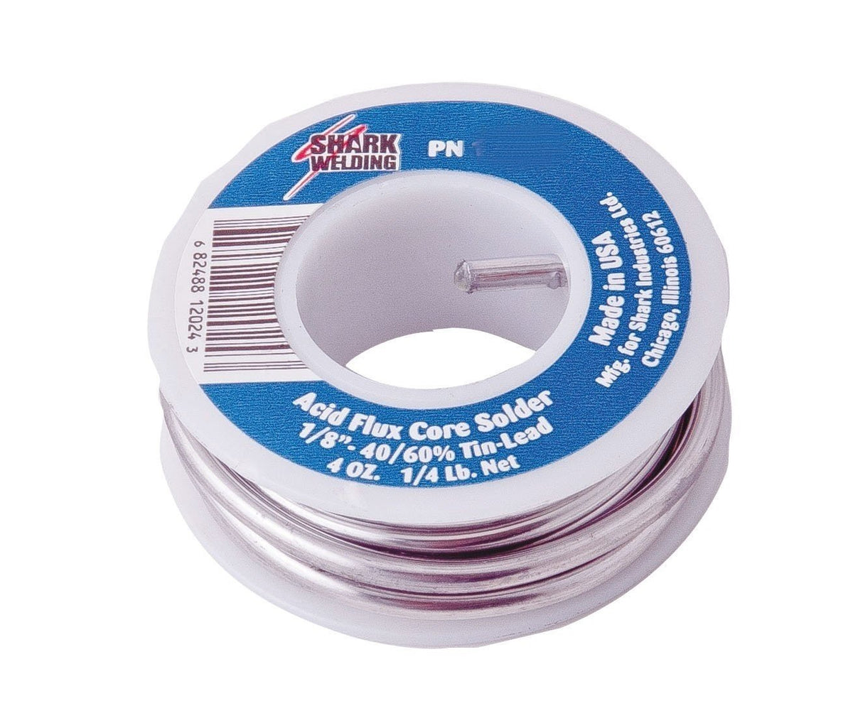 #12025 Acid Flux Core Solder 0.125-Inch