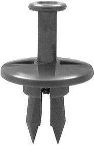 #12757B Black Nylon Fascia Retainer 1" x 1-2" 50 Pack
