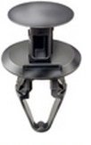 AV20888 Nylon Push Type Retainer GM - Black 25 Pack