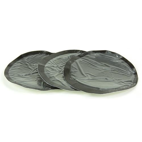 #11-003 3 1-4in (82mm) Large Round Feather Edge Tube Patch 20 Pack