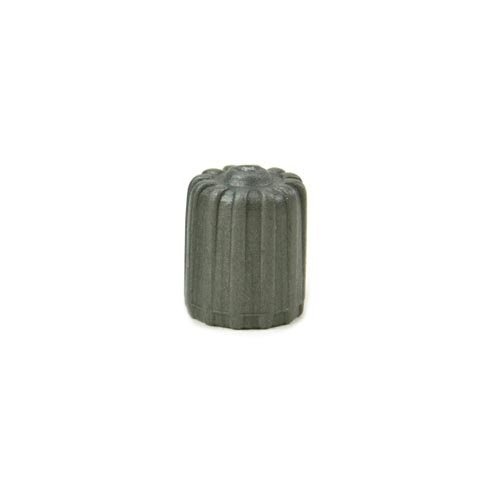 #17-492T-1 Valve Cap Grey Plastic with Red Silicone Seal 100 Pack