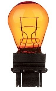 #3157NALL Mini Bulb S-8 D.F. WED#3157NALL GE (W2.5X16q) 12.8-14V 2.10-.59A 24-2.2CP NATURAL AMBER LONG LIFE 10 Pack