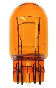 #7443NA Mini Bulb T-6 1-2 WEDGE W3X16q 12V 21-5W NATURAL AMBER (WY21-5W) 10 Pack