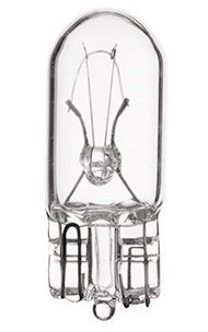 #0168F Mini Bulb T-3 1-4 WEDGE (W2.1X9.5d) 14V .35A 3CP 10 Pack