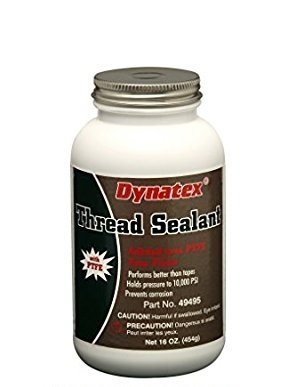 #49494 Dynatex Thread Sealant with PTFE 4oz Brush Top