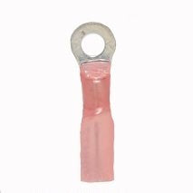 #40030 Heat Shrink 22-18 Red #8 Ring 100 Pack