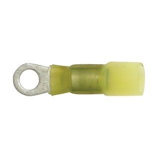 #40230 Heat Shrink 12-10 Yellow #10 Ring 100 Pack
