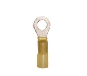 #40250 Heat Shrink 12-10 Yellow 5-16 Ring 100 Pack