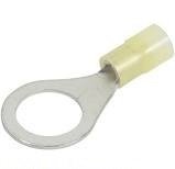 #40233 Heat Shrink 12-10 Yellow 1-2 Ring 100 Pack